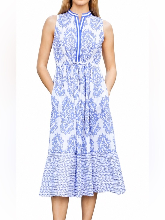 Rungolee Dresses & Skirts - Rungolee Bella Sleeveless Dress MIDI Maxi Beachy Resort Cotton Sun